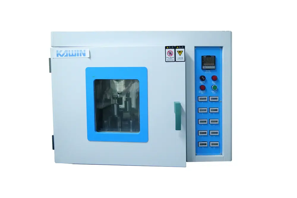 Holding Power testing equipment at KAWIN
