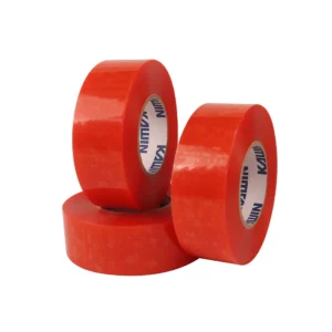 Red Release Film Transparent PET Double-Sided Tape – High Visibility & Strong Adhesion