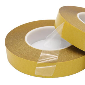 Yellow Release Liner Transparent PET Double-Sided Tape – Strong Adhesion & Versatile Bonding