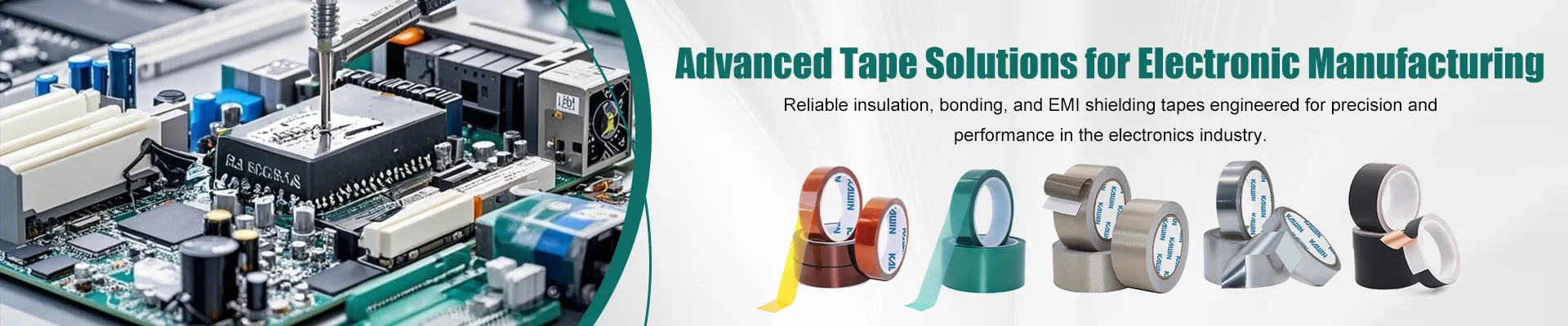 Professional Adhesive Tape Solutions for Electronics Manufacturing