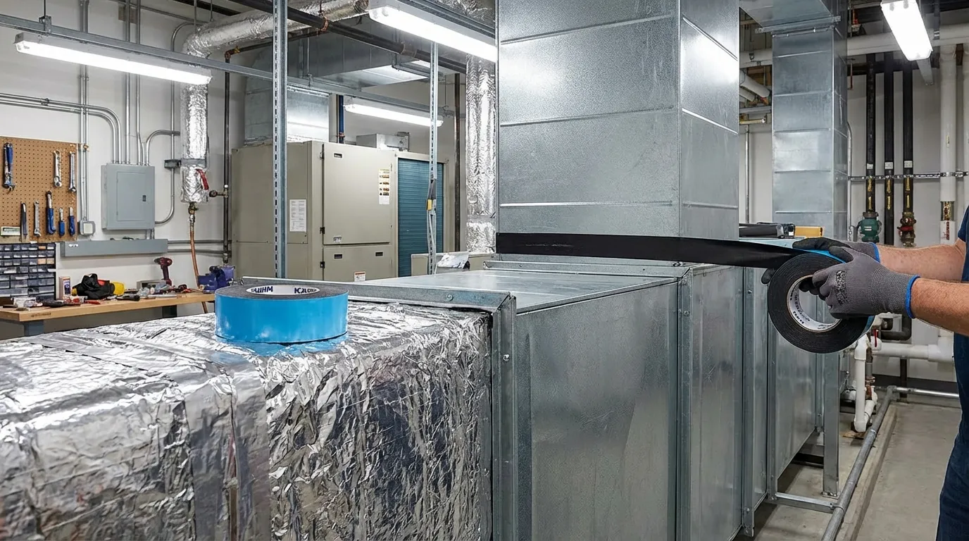 PE Foam Tape for HVAC Duct Insulation Sealing